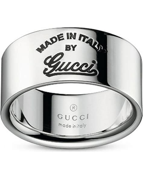 gucci geart ring|Gucci trademark ring.